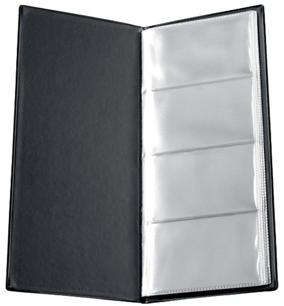 Візитниця Xepter 80 візиток, чорн. Axent - фото 1