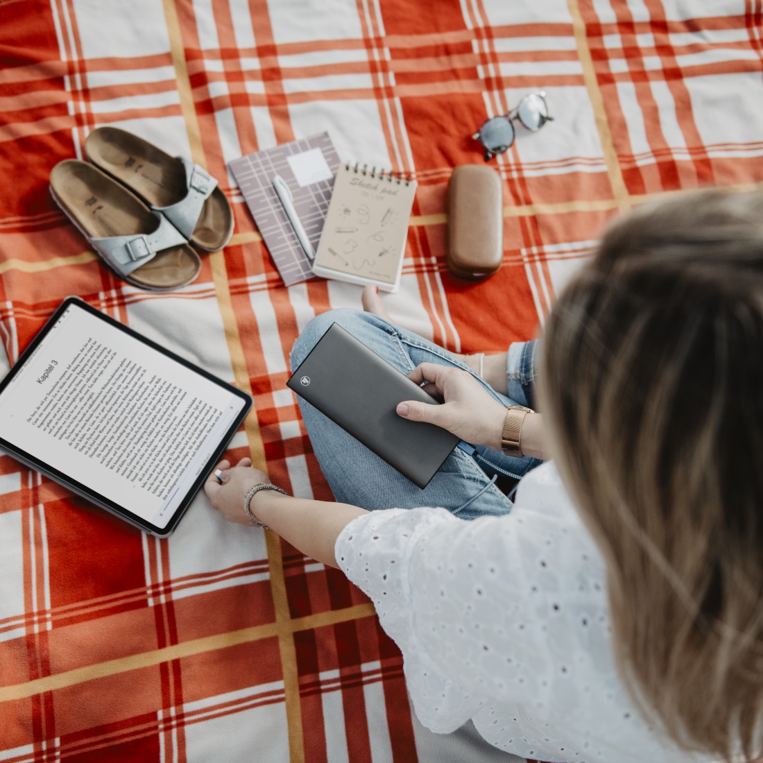 Батарея универсальная HAMA 26800MAH 