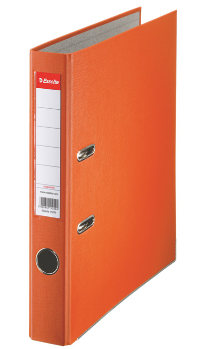 Регистратор 5см. А4 (PP), Econom, оранж. Esselte - фото 1