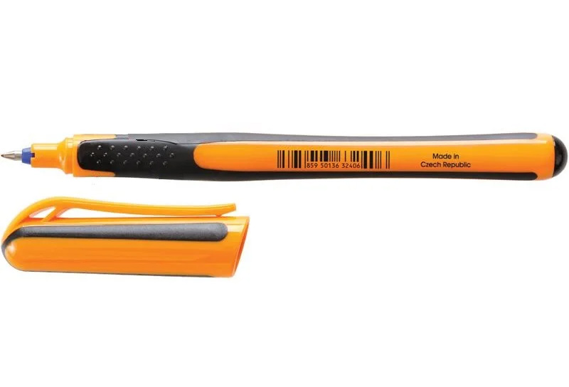 Ролер TORNADO COOL 0,3мм.(S), корпус чорн./помар., стрижень син. 4775 Centropen - фото 1