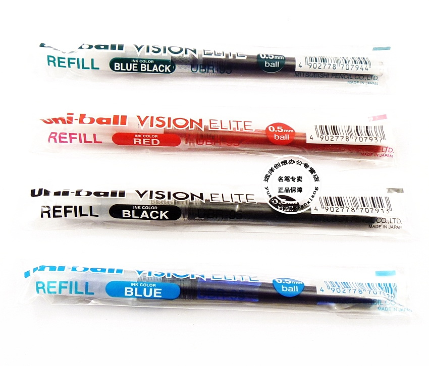 Стержень для роллера uni-ball Vision Elite, 0,5мм., красн. Uni - фото 2