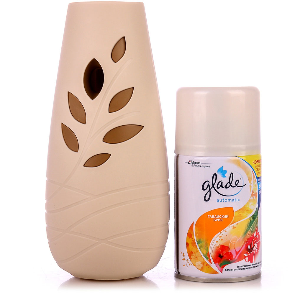 Освежитель воздуха аэрозоль-автомат, 269мл., Гавайский бриз GLADE - фото 1