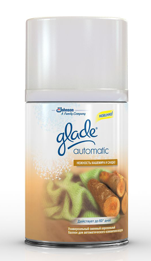 Запаска освіжувач повітря автомат Ніжність кашеміру та сандал, 269мл GLADE - фото 2