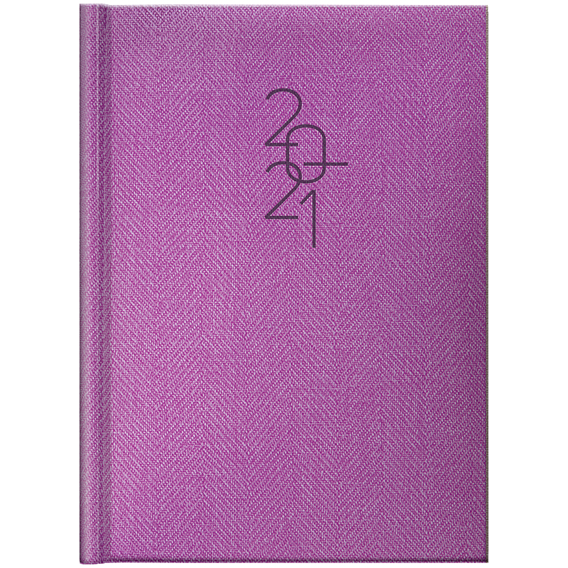 Щоденник 2021 Стандарт Tweed, фіолет. Brunnen - фото 1