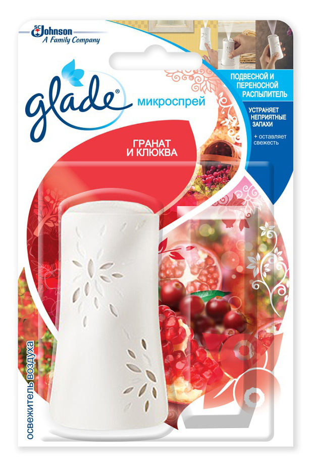 Освіжувач повітря SPA мікроспрей, Гранат та журавлина GLADE - фото 3