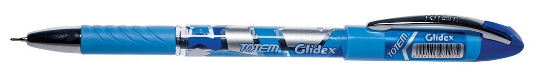 Ручка масляная GLIDEX, 0,7мм., корпус син., стержень син. WIN - фото 1