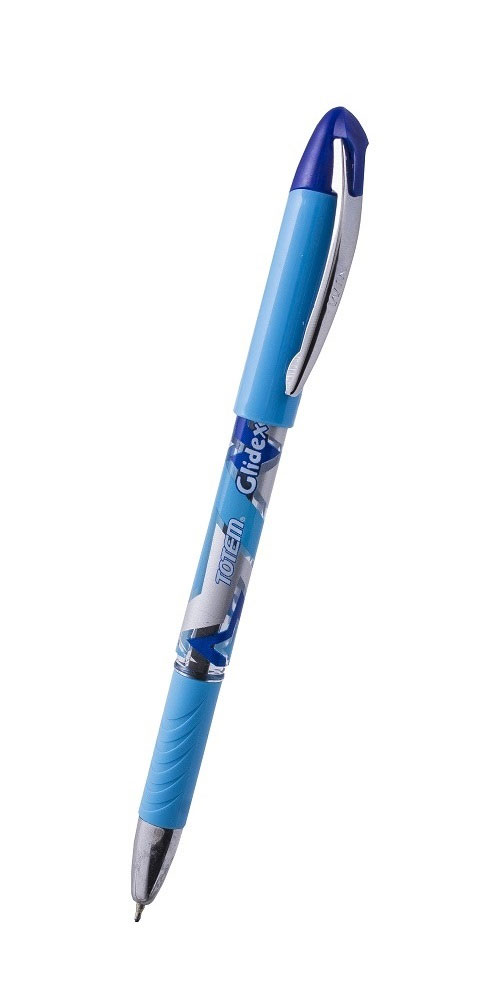 Ручка масляная GLIDEX, 0,7мм., корпус син., стержень син. WIN - фото 2