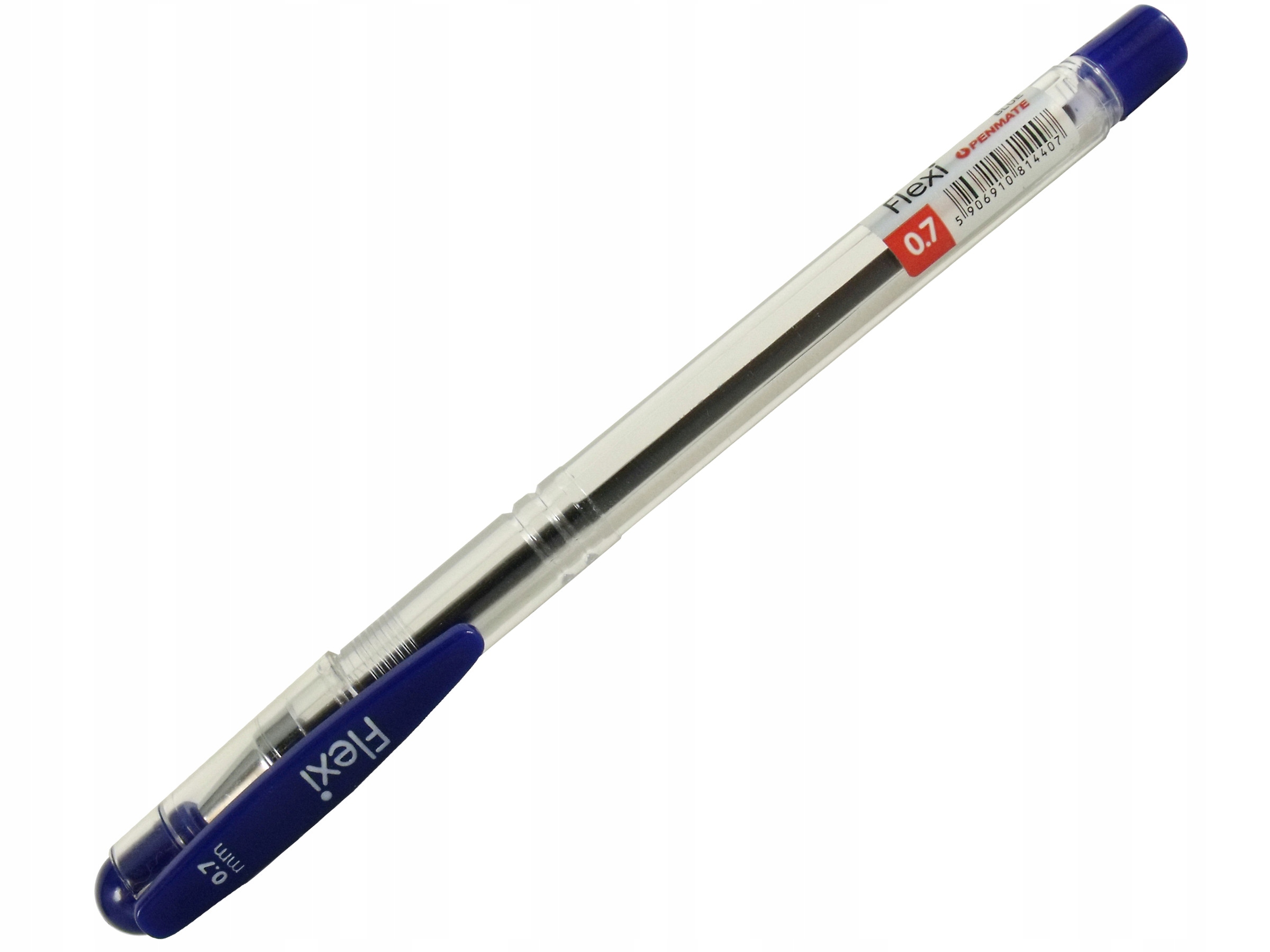 Дисплей ручка кулькова Flexi, корпус прозорий, стрижень син., 50шт. Penmate - фото 4