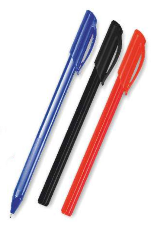 Ручка шариковая Flexi Trio Jet, корпус синий, стержень син. Penmate - фото 2