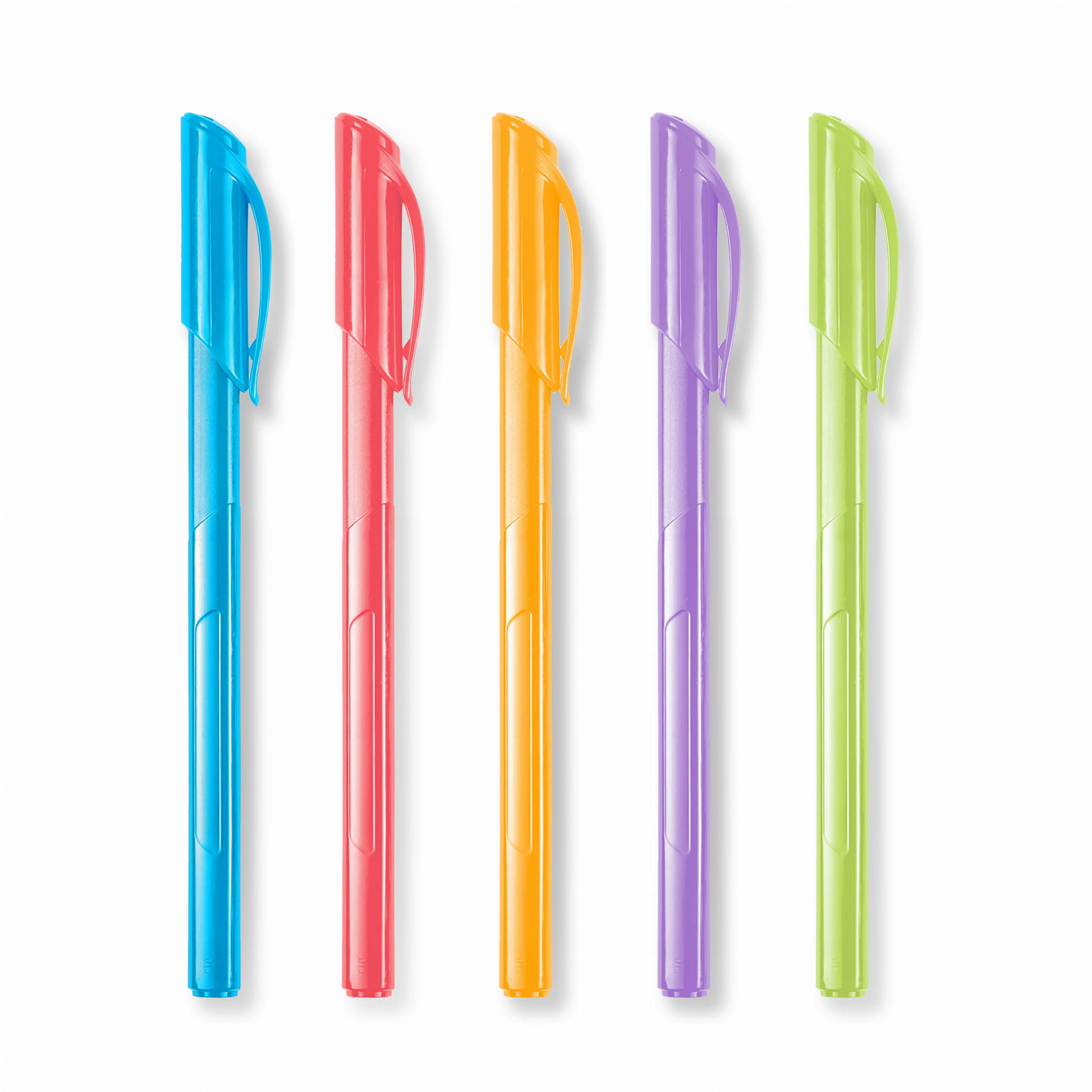 Ручка шариковая Flexi Trio Pastel, треуг. корпус пастельного цвета, стержень синий Penmate - фото 7