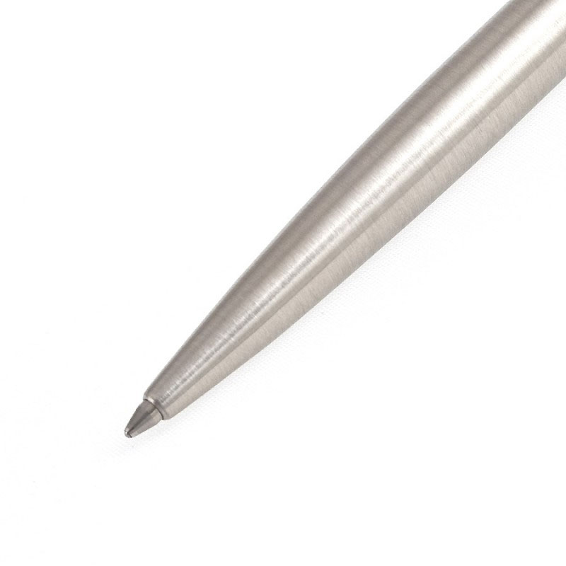 Ручка шариковая Jotter Stainless Steel GT, сталь, зажим позолота Parker - фото 2