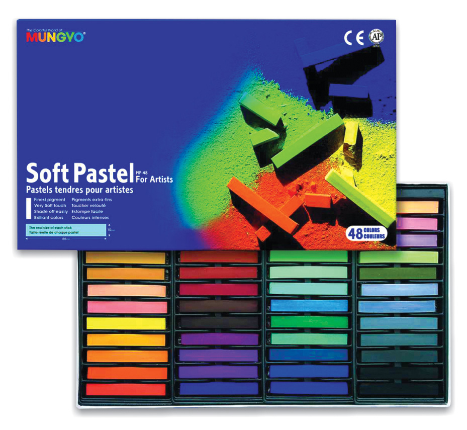 Пастель сухая 48цв., MP-48 Mungyo - фото 1