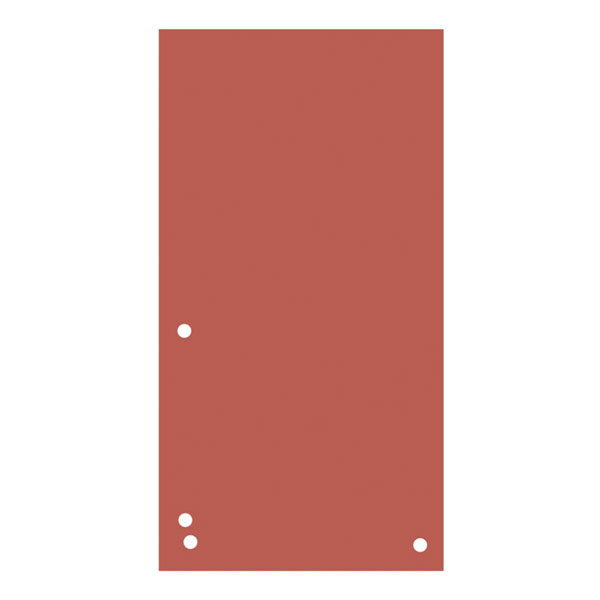 Разделительные полосы картон 105*230мм,100шт., красн. DONAU - фото 1