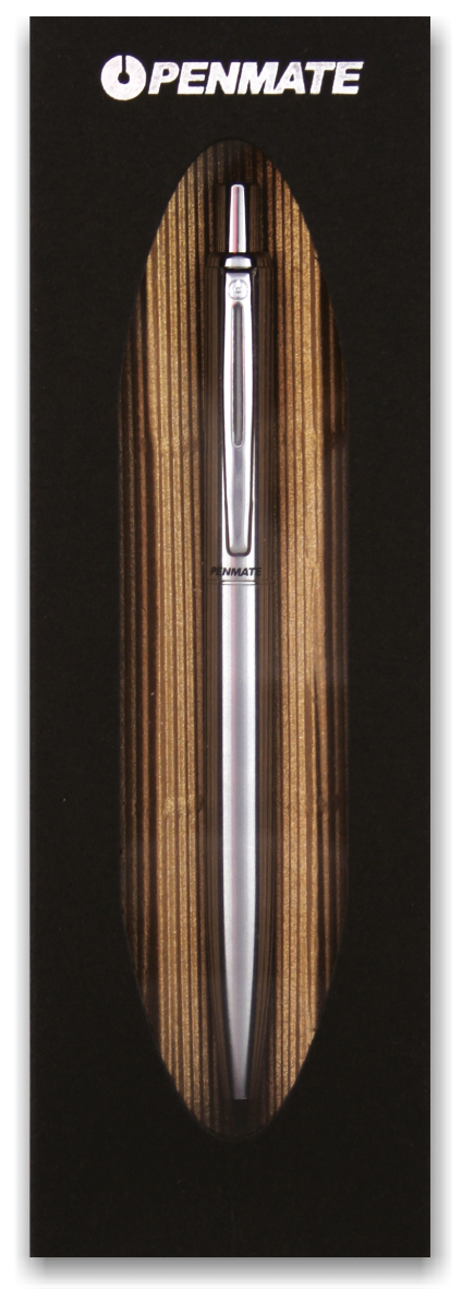 Ручка шариковая Luna в Эко-футляре, сталь. Penmate - фото 2