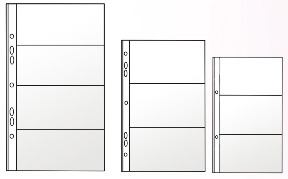 Файлы для визитниц на 8 визиток, 10шт./уп. PantaPlast - фото 1
