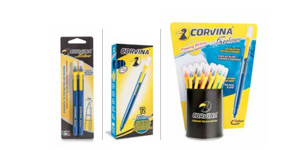 Лайнер 0,5мм., 12шт./уп., син. Corvina - фото 3