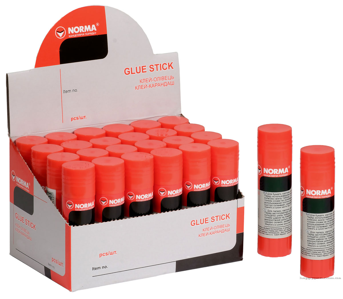 Клей-карандаш PVA, 21г. NORMA - фото 1