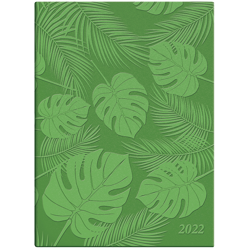 Ежедневник датированный 2022 Стандарт Torino Trend, 14,5х20,6см., зелен. Brunnen - фото 2