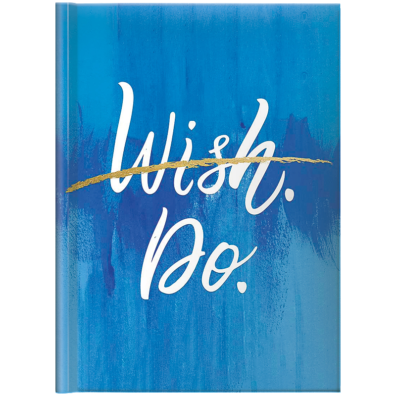 Ежедневник датированный 2022 Стандарт Графо Wish.Do, 14,5х20,6см. , голуб. Brunnen - фото 1