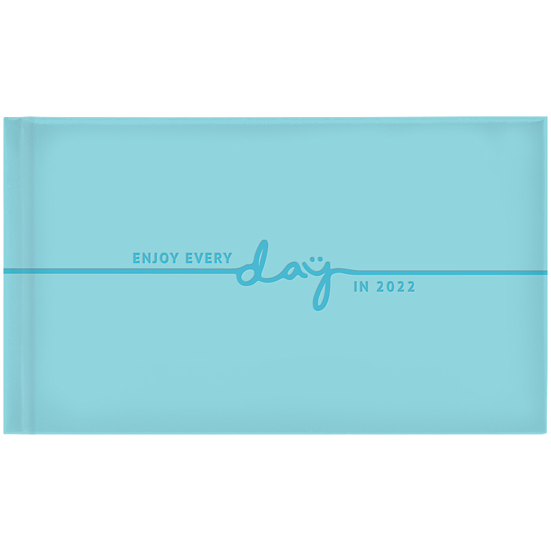 Еженедельник датированный 2022 карманный Torino Trend, 10х14см., голуб. Brunnen - фото 1