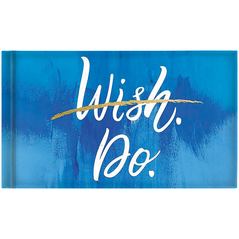 Еженедельник датированный 2022 карманный Графо Wish.Do, 15,3х8,7см. , голуб. Brunnen - фото 1