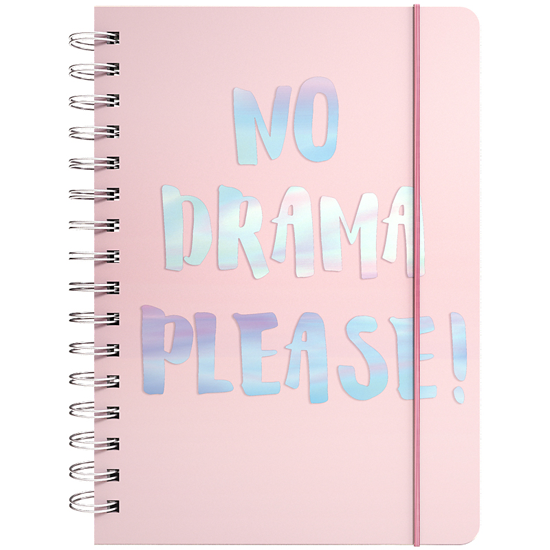 Планер датированный 2022 Графо No drama, 15.5x21.5см. , розов. Brunnen - фото 1