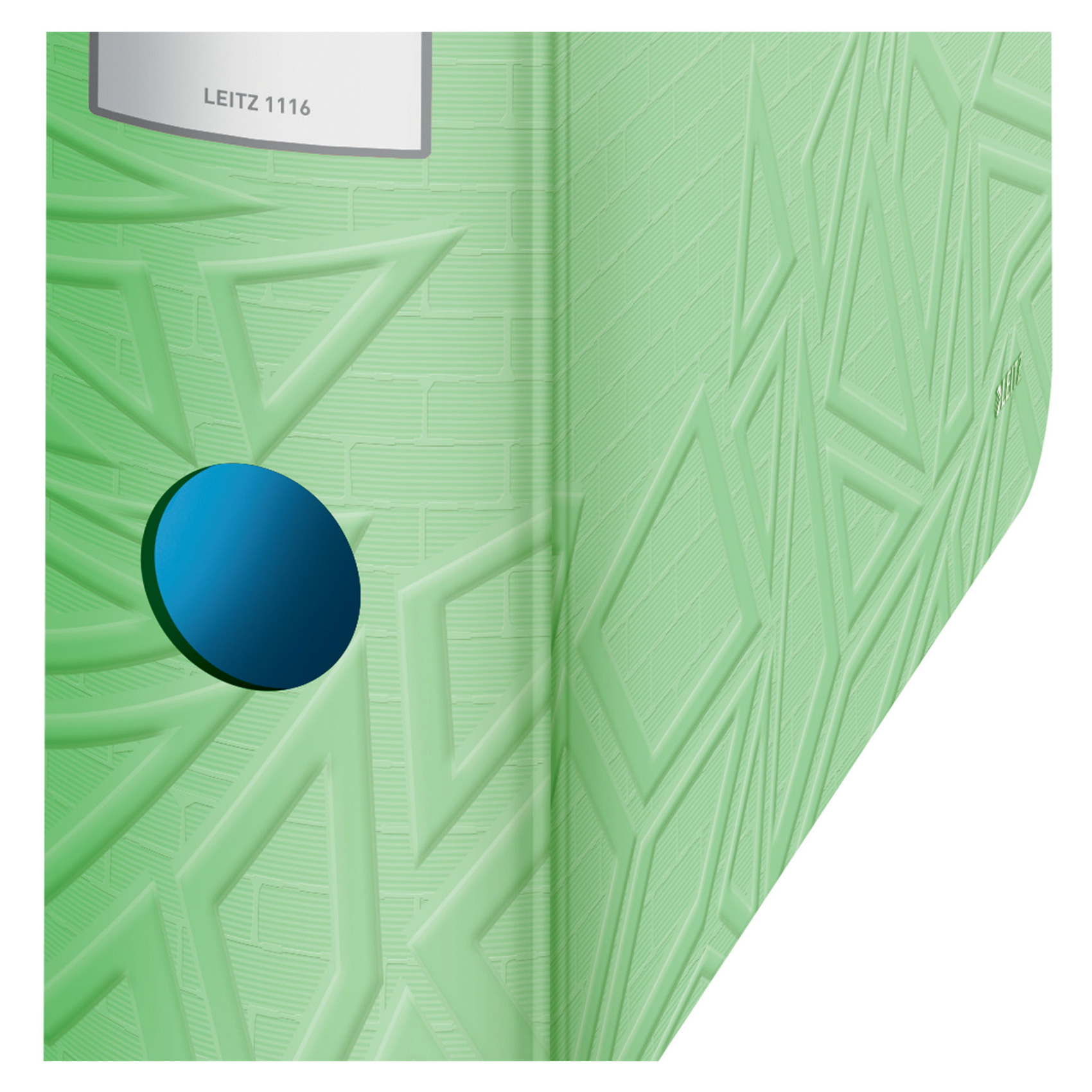 Реєстратор 8.2см. А4 (PP) Active Urban Chic 180°, зелен. LEITZ - фото 1