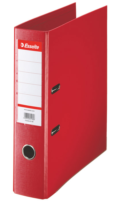 Реєстратор 7,5см. А4 (PP) No.1 Power, червон. Esselte - фото 1