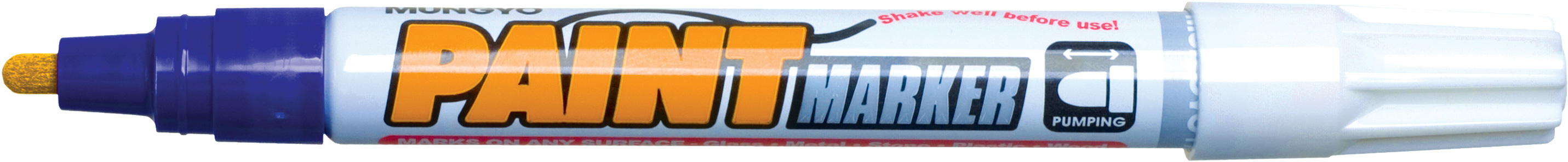 Маркер масляный, круглое острие 2-4мм., фиолет. Mungyo - фото 1