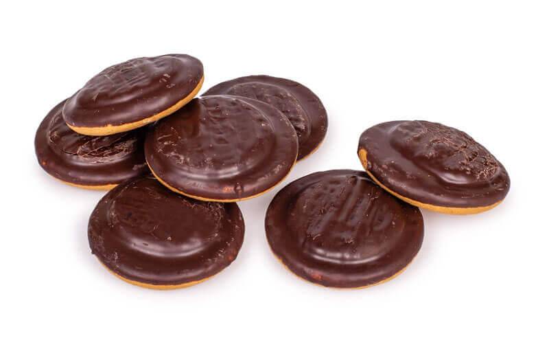 Печенье Галиция с вишневым вкусом в шоколадной лазури, 1,5кг.  Жако - фото 1