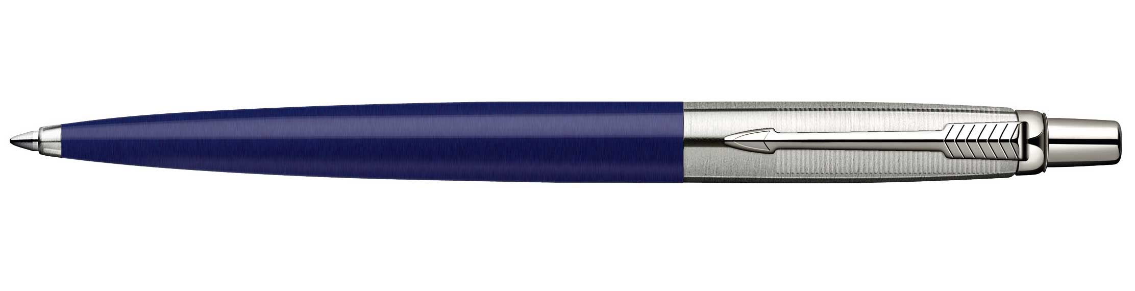 Ручка кулькова Jotter Standart, затиск - сталь, син. Parker - фото 3