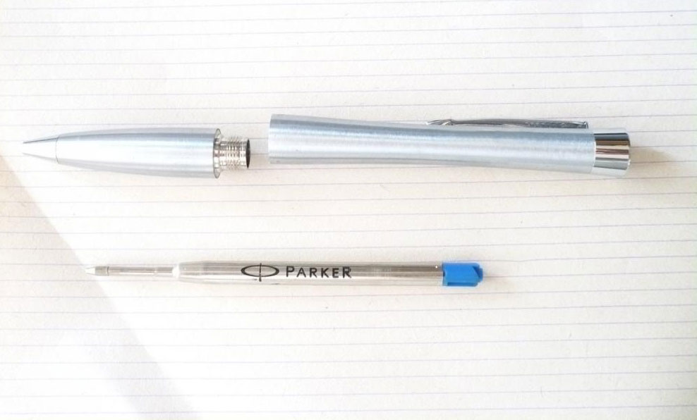 Ручка шариковая Urban Metro Metallic CT Parker - фото 2