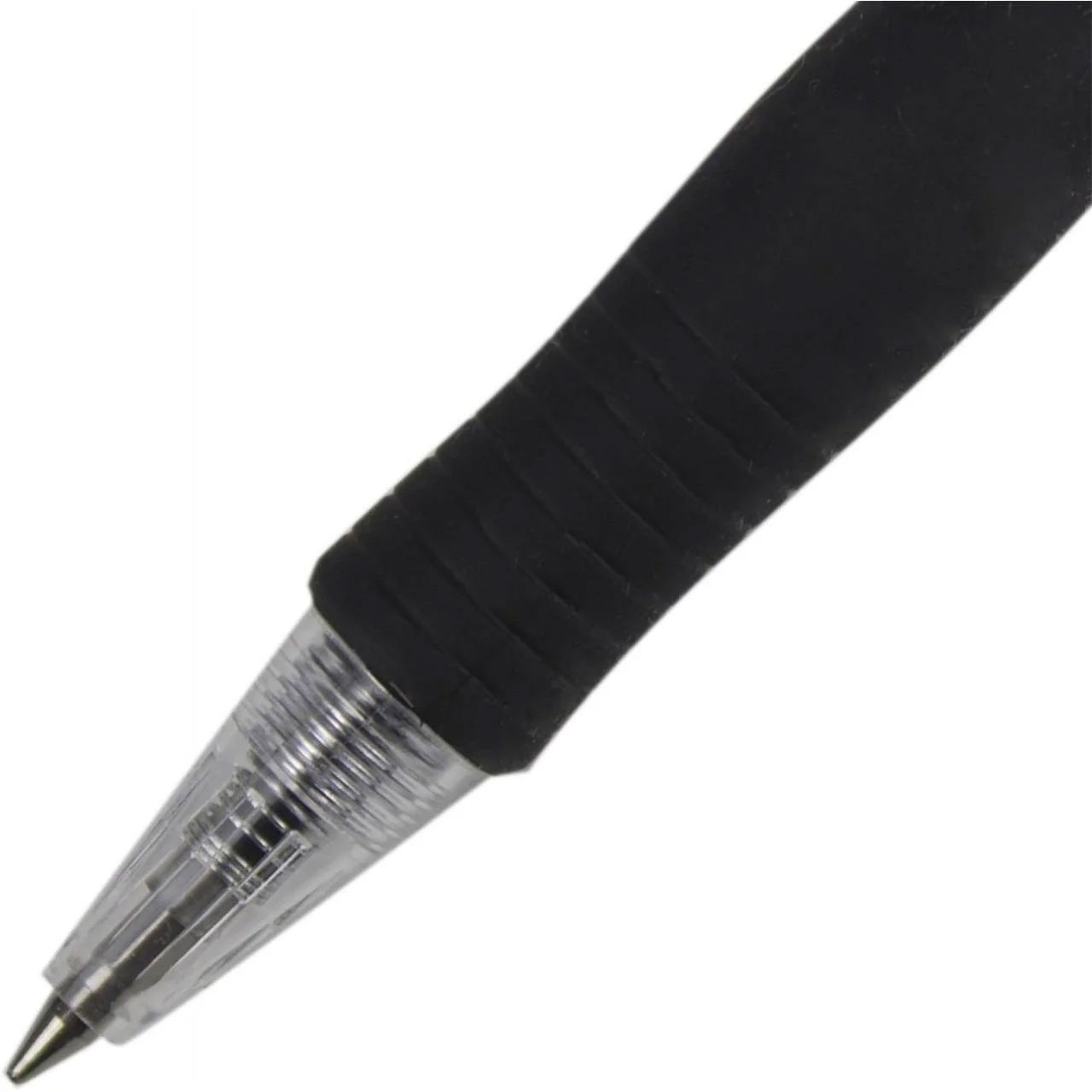 Ручка кулькова автом. Super Grip 0,7мм., корпус прозор., ст. чорн. Pilot - фото 2
