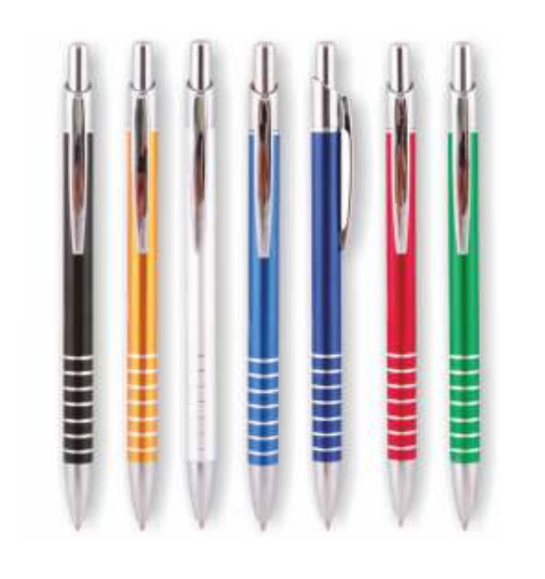 Ручка кулькова автоматична Lotus, корпус сріблястий, ст. син. Penmate - фото 1