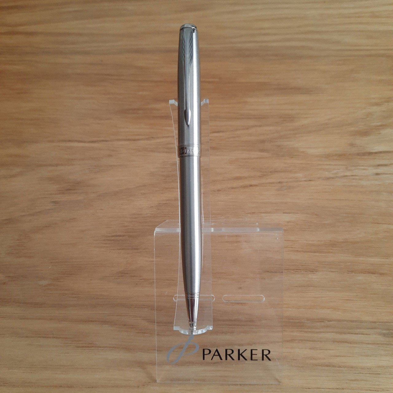 Ручка кулькова Sonnet Stainless SteelCT - сталь, оздоблення - хром Parker - фото 3