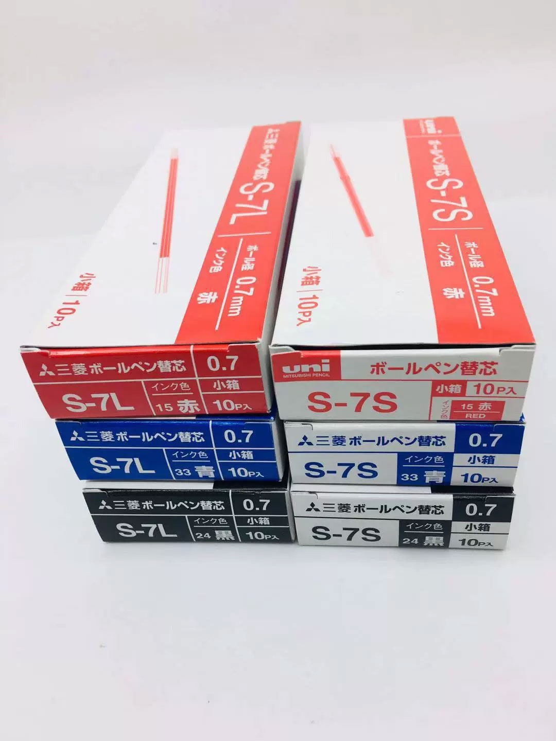 Стержень кульковий uni SD-102, довгий, 0,7мм., чорн. Uni - фото 2