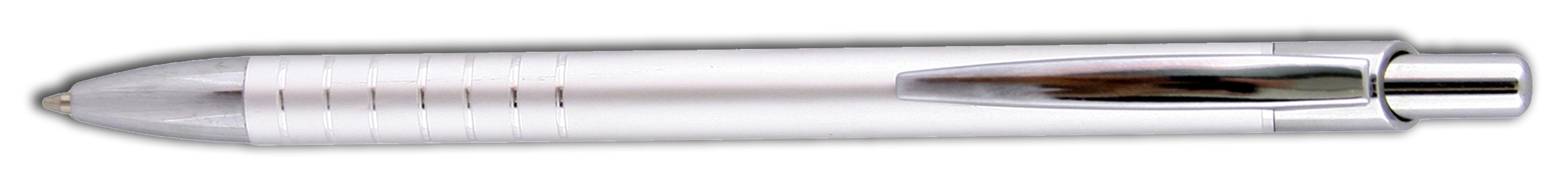 Ручка кулькова автоматична Lotus, корпус сріблястий, ст. син. Penmate - фото 3