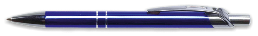 Ручка шариковая автоматическая Lux, корпус темно-син., стержень син. Penmate - фото 3