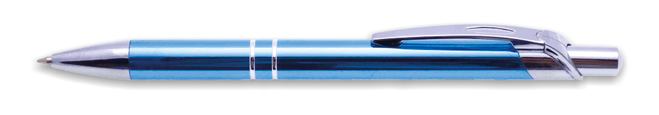 Ручка шариковая автоматическая Lux, корпус голуб., стержень син. Penmate - фото 3