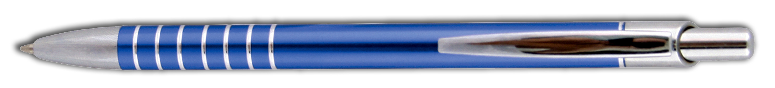 Ручка шариковая автоматическая Lotus, корпус голубой, стержень син. Penmate - фото 3