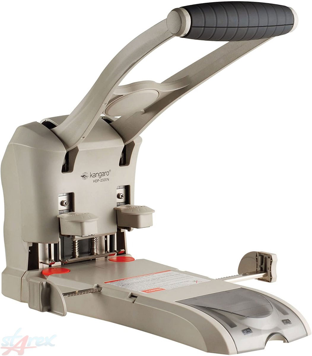 Діркопробивач великий, на 2 отвори, до 150 аркушів HDP-2160N, асорті Kangaro - фото 1