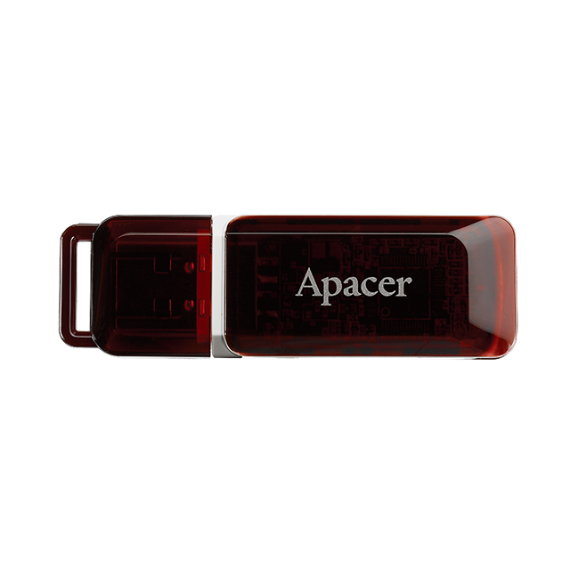 Флеш-память USB 2.0 Flash Drive 32Gb JetFlash AH321 моноблок, пластик, темно-красн. APACER - фото 1