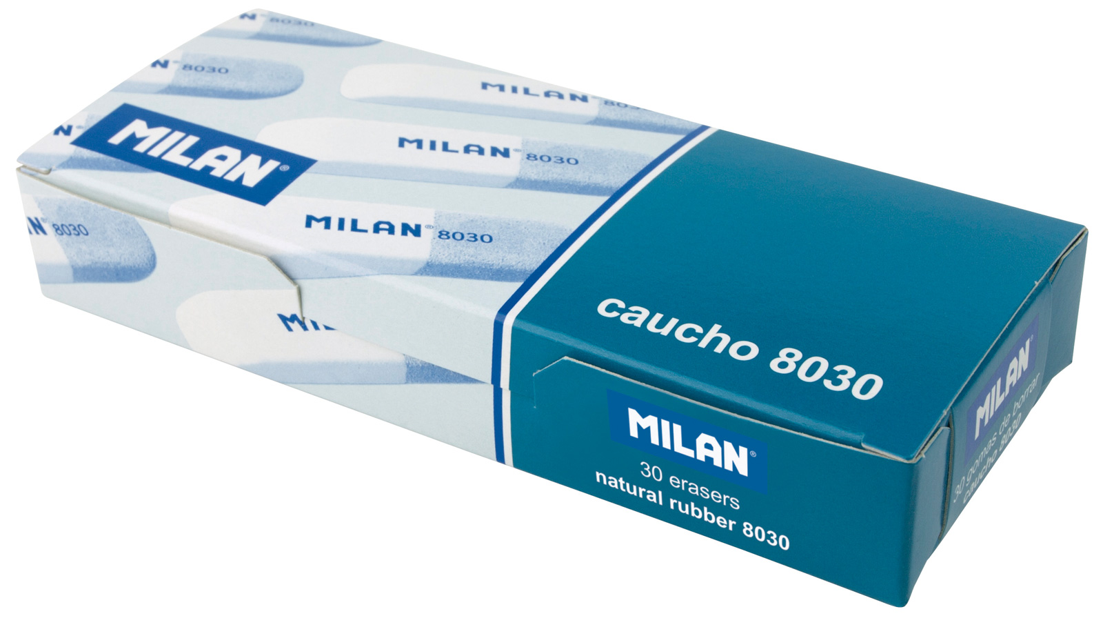 Гумка 8030 подвійна, абразивна MILAN - фото 2