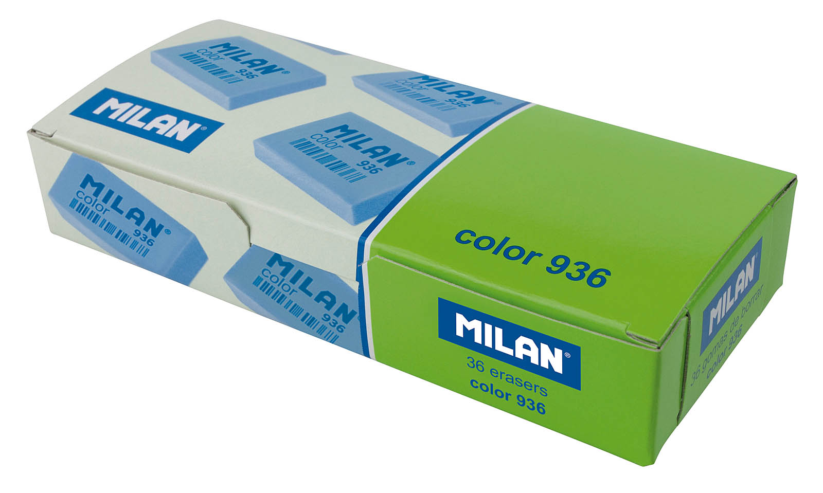 Резинка 936, синтетична, флюорисцентная, ассорт. MILAN - фото 1