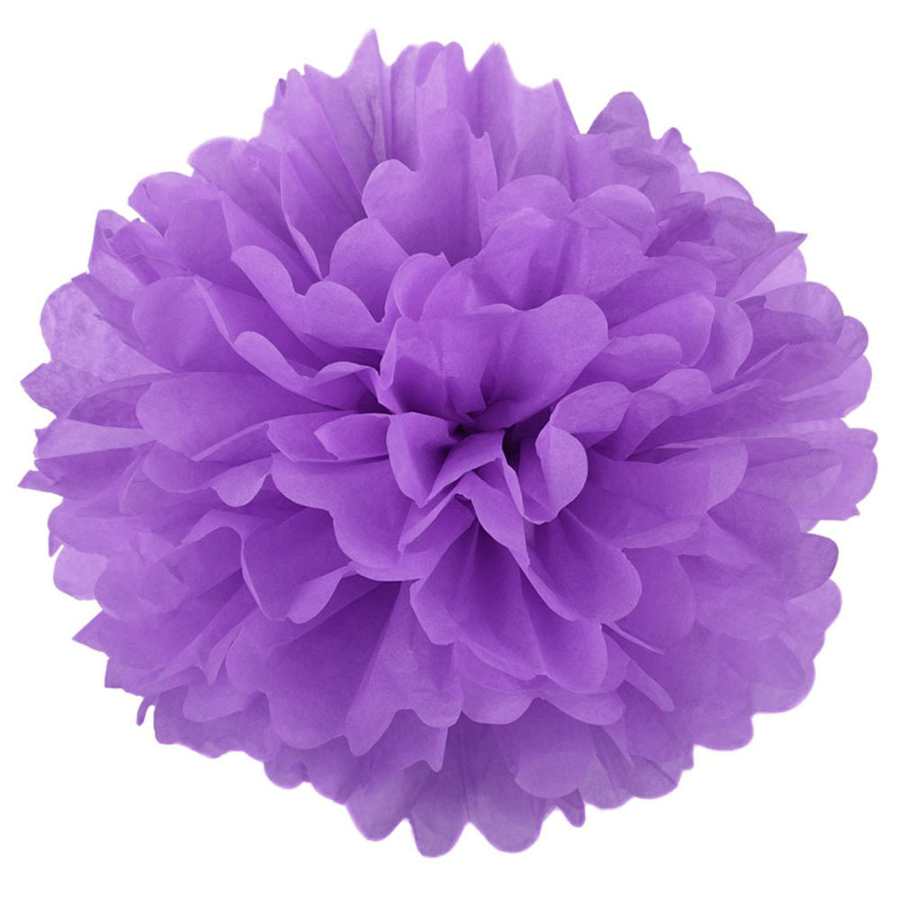 Папір кольоровий Тіш'ю, 10акр., 50*66см, фіолет. WB - фото 4