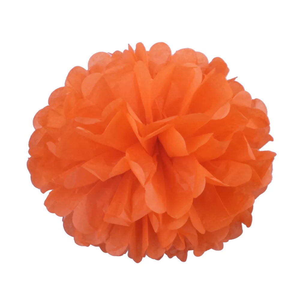 Бумага цветная Тишью, 10л., 50*66см,, оранж. WB - фото 4