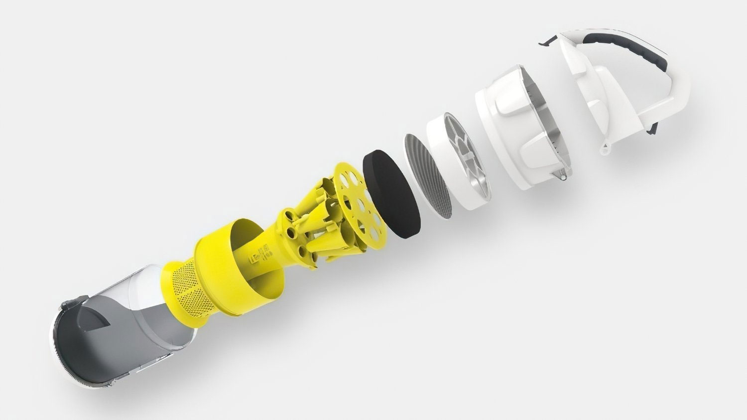 Пылесос для сухой уборки с контейнером, 700Вт, VC 3 PREMIUM, бел. Kaercher - фото 2