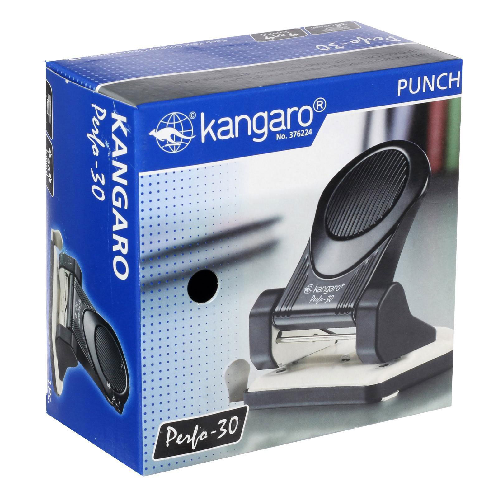 Дырокол на 2 отверстия, до 30 листов 