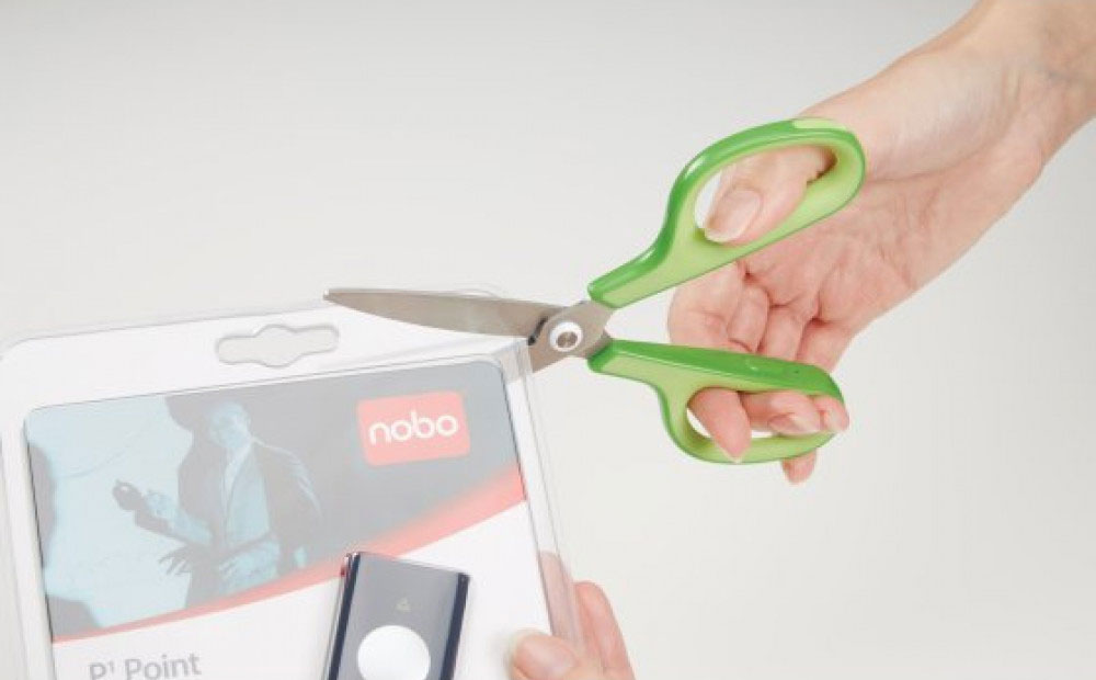 Ножницы 18см. X3, зелен. Rexel - фото 2