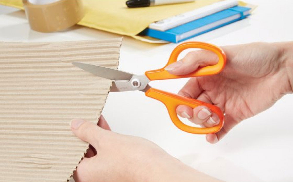 Ножиці 18,2см. X3, помар. Rexel - фото 3